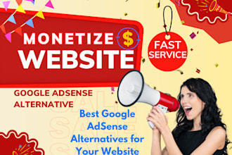 monetize your website with google adsense alternatives