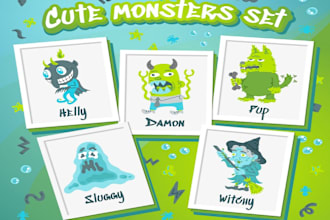 do a mascot cartoon character logo for your business