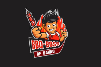 provide a burger, chef, food and restaurant logo