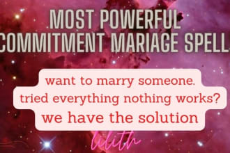 cast marry me commitment spell marriage bind your love