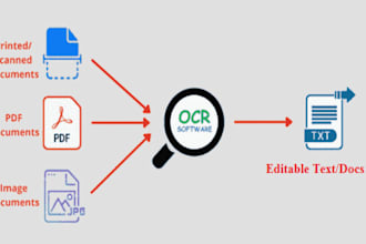 convert image to editable text using ocr and pdf to excel