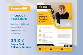design flyer, brochure, social media post, web banner, leaflet, pamphlet, flier