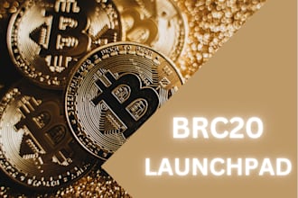develop brc20 launchpad  for your project