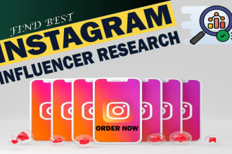 do best influencer recharch list for instagram influencer marketing