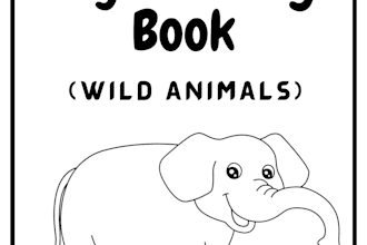 design a coloring and activity book for children