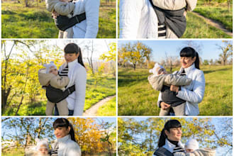 shoot amazon lifestyle photos or product video with baby model