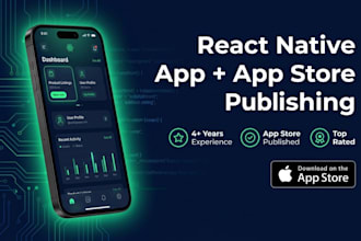 develop and publish your react native expo app to the apple app store