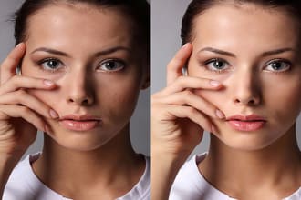 high end photo retouching