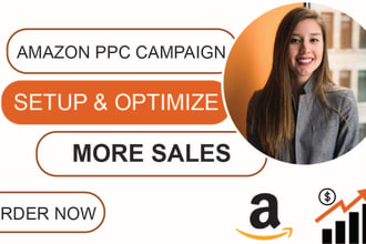 setup amazon ppc campaign and optimize amazon ppc