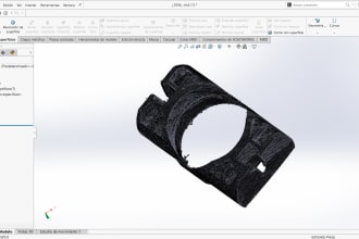 remodel your 3d scan into cadmodel