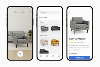 build cutting edge ar furniture app with ai design and interactive visualization