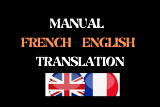 provide perfect english to french translation