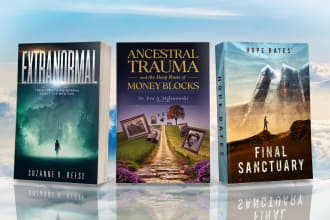 design non fiction book cover, kindle amazon, book cover design in just 5 hours