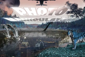 edit, repair, touch up, morph, manipulate and background removal, on photoshop
