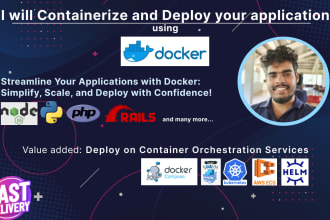 containerize and deploy your application