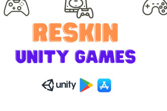 reskin and customize your unity games professionally