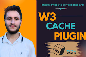 optimize the website using w3 total cache and wp rocket