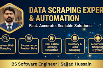 web scraper for data extraction and automation