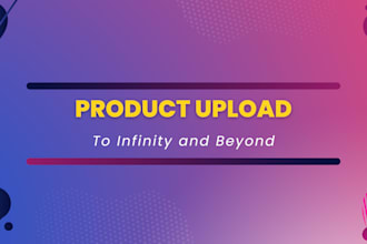 upload products for you on website