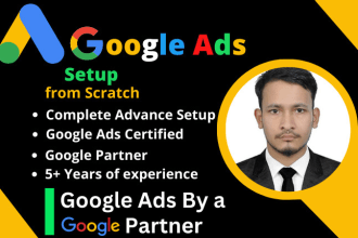 setup and manage highly profitable google ads  PPC campaigns