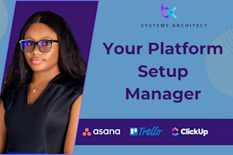 setup your custom asana, trello, clickup workflow