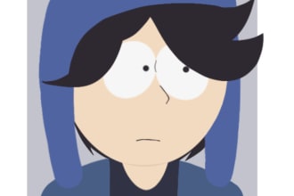 draw yourself or oc in south park