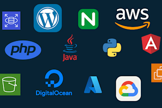 deploy your website or docker image on digital ocean, AWS, gcp, azure