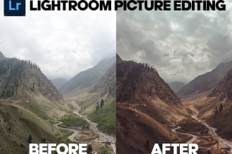 colour grade your pictures on adobe lightroom