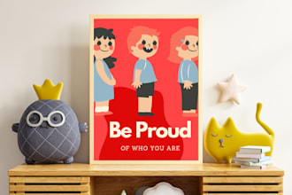design custom printable children kids wall art for school, nursery and etsy