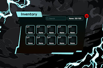 design satisfying game UI for roblox, unity and more