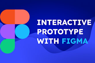 design an interactive prototype with figma