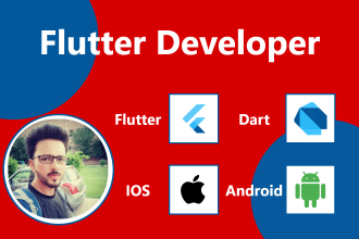 develop android and ios app using flutter