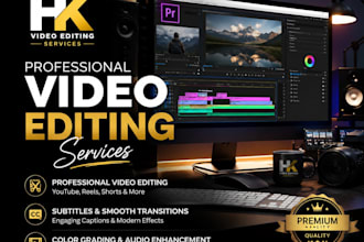 edit professional youtube and business videos