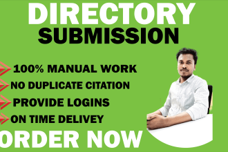 create citation link building and directory submission backlink for your website