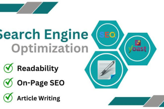 do article writing with yoast SEO and green readability