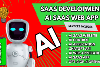 saas website ai saas saas app gpt4 saas developer ai web application ai chatbot