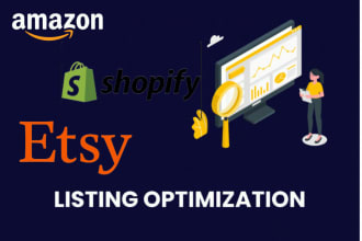 write amazon listing or shopify or etsy product description with SEO