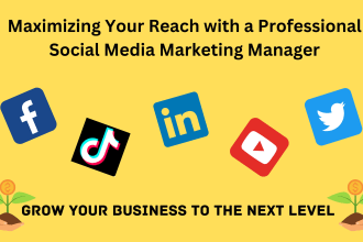 be your expert social media marketing manager and post designer