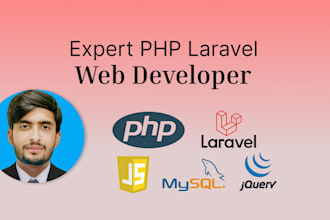 fix or develop any php,laravel, codeigniter website