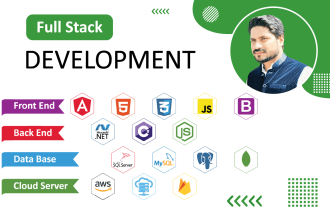 develop net core, aspnet API, sql server, angular, react web apps
