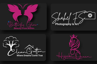 design handwriting, signature, scripted, cursive, handwritten logo