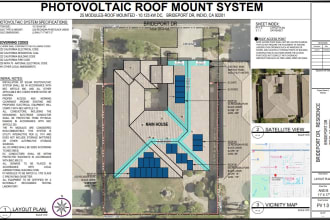 specialist solar permit design services proposal drawings permit solar design