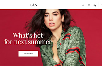 clothing, retail, website and collection website