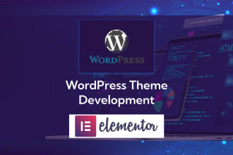 build elementor wordpress website, figma to elementor