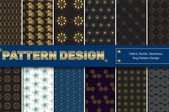 do seamless, fabric, pattern design