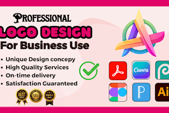 be your professional logo design expert, create business flyer for design use