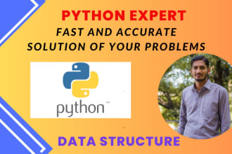 do urgent python programming, python project and  cpp, java