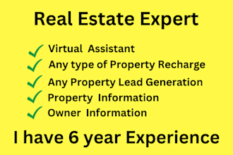 collect your real estate property and owner information