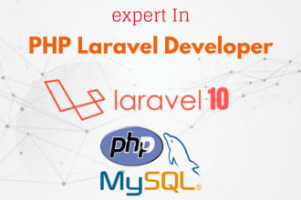 be your dedicated PHP laravel developer for full stack web development