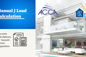 do manual j load calculation to get residential permit